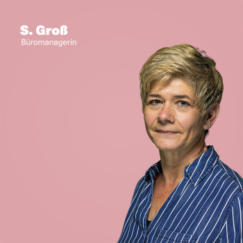 Foto von S. Groß, Büromanagerin