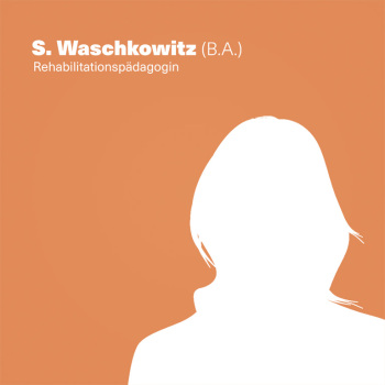 Foto von S. Waschkowitz (B.A.), Rehabilitationspädagogin